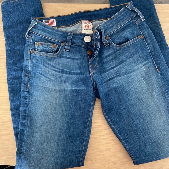 True Religion Medium Wash Jeans - Picture 6 of 9